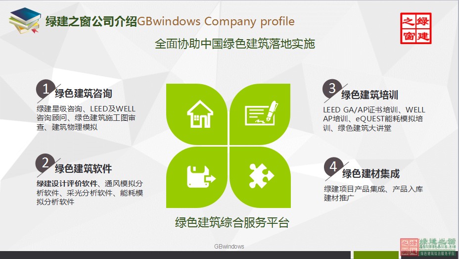 綠色建筑設(shè)計一站式解決方案GBDES_V3.0