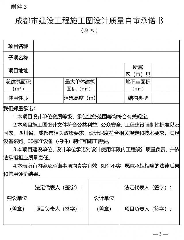 圖審改革！又一地發(fā)文！成都8月1日起，實行三方自審承諾制！