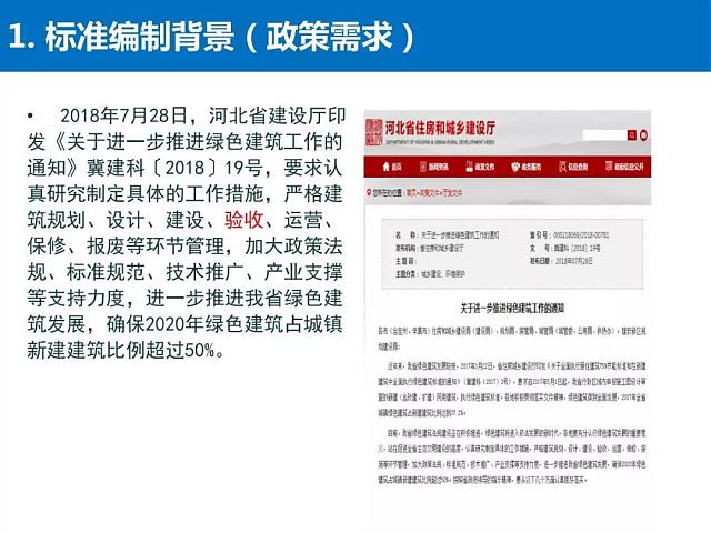 河北省《綠色建筑工程驗(yàn)收標(biāo)準(zhǔn)》要點(diǎn)解讀