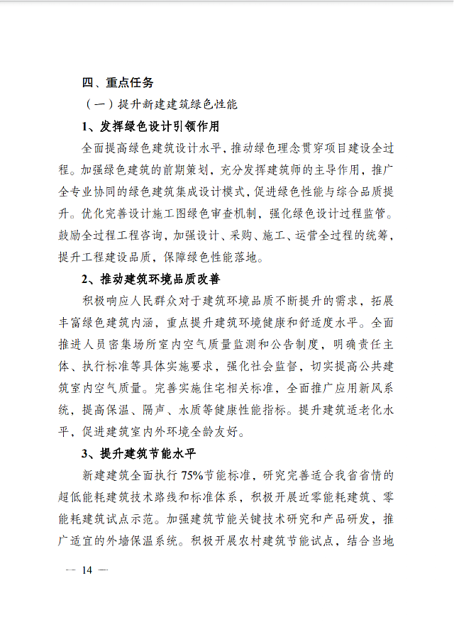 省住房城鄉(xiāng)建設廳關于印發(fā)《江蘇省“十四五”綠色建筑高質(zhì)量發(fā)展規(guī)劃》的通知