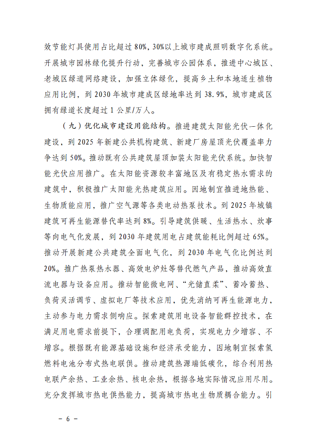 住房和城鄉(xiāng)建設(shè)部　國家發(fā)展改革委關(guān)于_印發(fā)城鄉(xiāng)建設(shè)領(lǐng)域碳達(dá)峰實(shí)施方案的通知