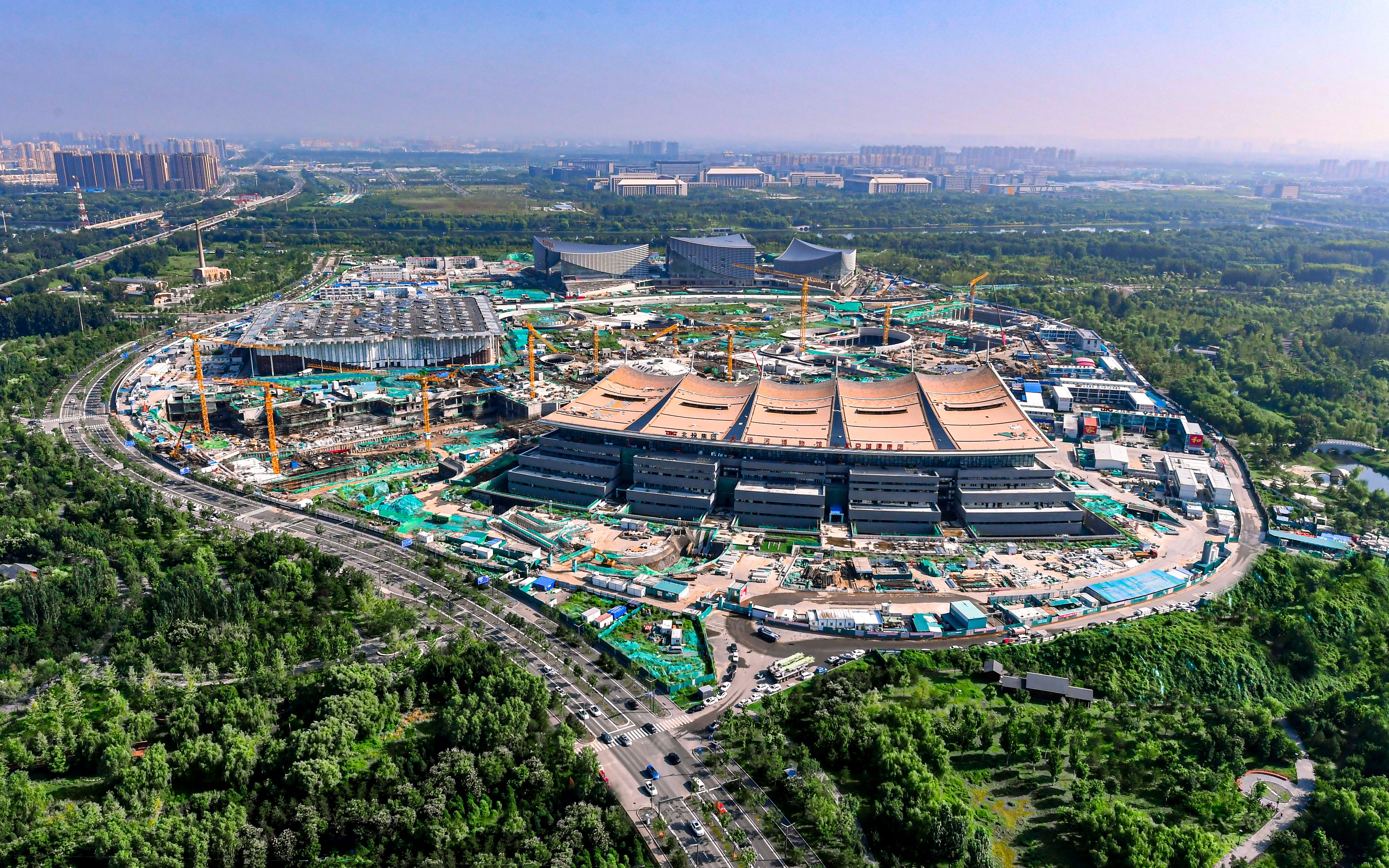 副中心三大地標(biāo)成型 打造綠色新建筑典范