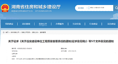 建設(shè)單位負(fù)首責(zé)！項目負(fù)責(zé)人終身責(zé)任！非建設(shè)單位委托的檢測機(jī)構(gòu)出具的檢測報告不得作為工程質(zhì)量驗收依據(jù)