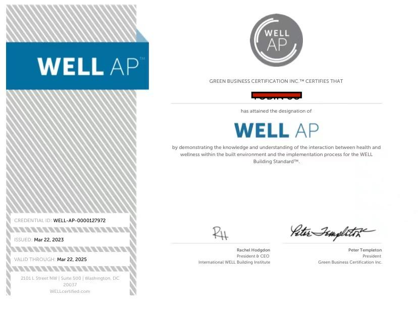 LEED GA/AP資質中國考試中心匯總-中國考點（WELL AP）