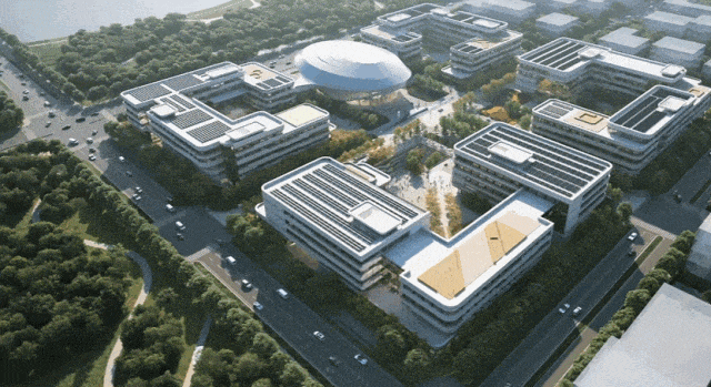 雄安新區(qū)首個(gè)全電智慧零碳園區(qū)