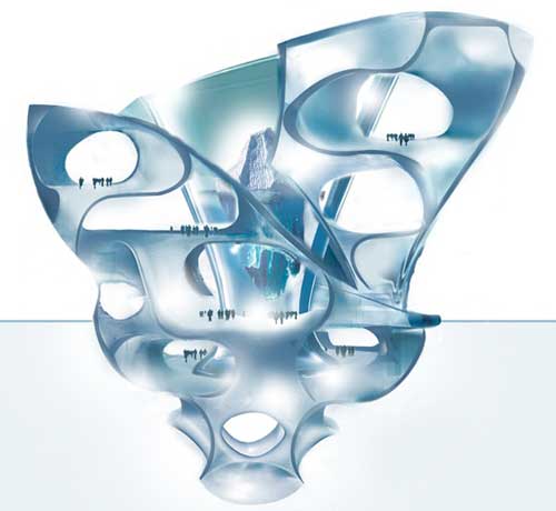 迪拜可持續(xù)冰山旅館