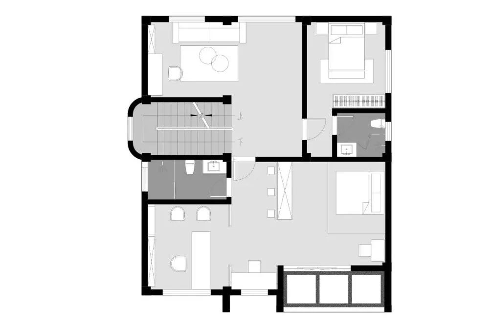 廢棄30年的舊宅，建筑師改后不僅清爽通透，還多了1間房和2個(gè)院子