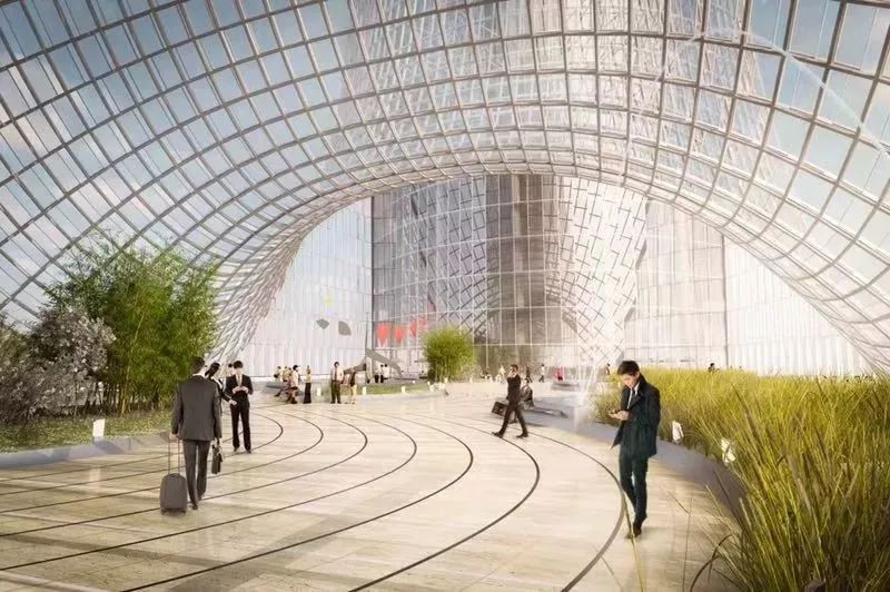 耗資11億、重達(dá)1280噸、40米高空上的“蓮花”建筑開(kāi)花了！網(wǎng)友：撲面而來(lái)的中國(guó)風(fēng)！