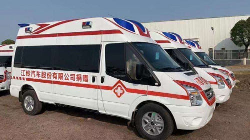 全國(guó)第一批，江鈴福特全順負(fù)壓救護(hù)車奔赴武漢