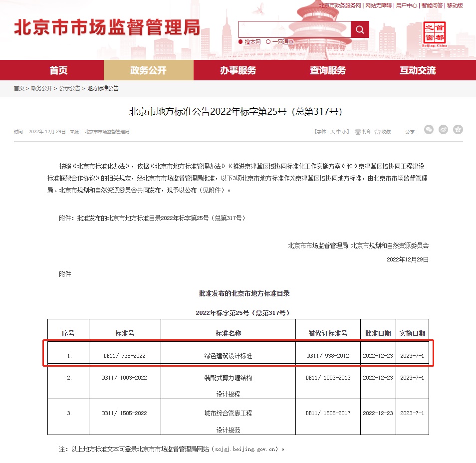 京津冀區(qū)域協(xié)同地方標(biāo)準(zhǔn)《綠色建筑設(shè)計(jì)標(biāo)準(zhǔn)》發(fā)布